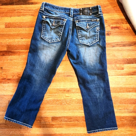 Miss Me Capris jeans size 31 - Picture 1 of 16